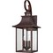 Quoizel Chancellor Outdoor Wall Lantern CCR8410CU - alternate 3